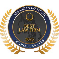 American Institute of Trial Lawyers Best Law Firm | 2025